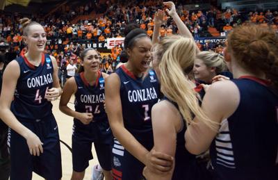 Wbb Gu Upsets Osu In Corvallis Heads Home For Sweet 16 Online Only Gonzagabulletin Com