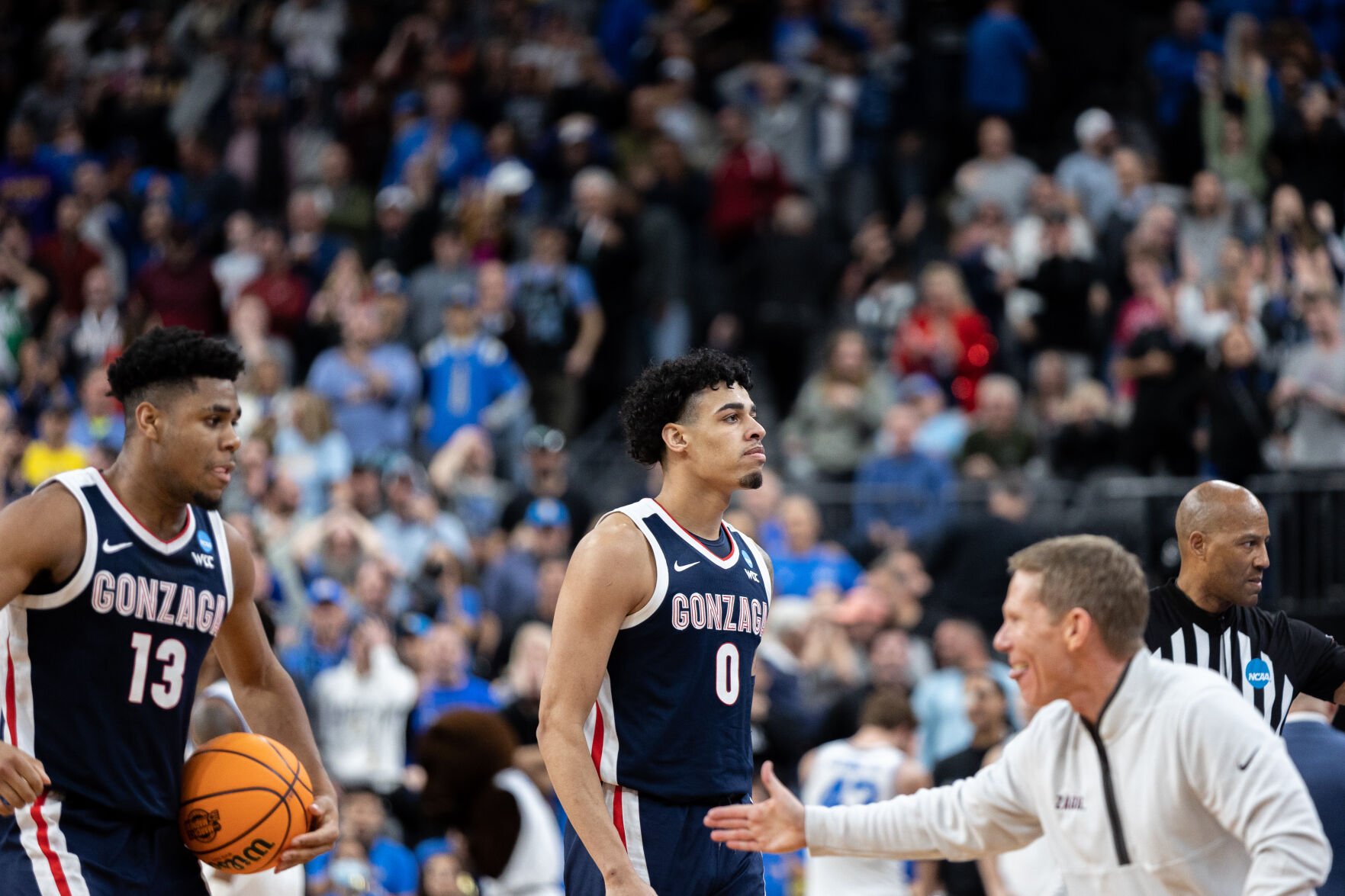 Julian Strawther's Deep 3-pointer Pushes Gonzaga Past UCLA In Sweet 16 ...