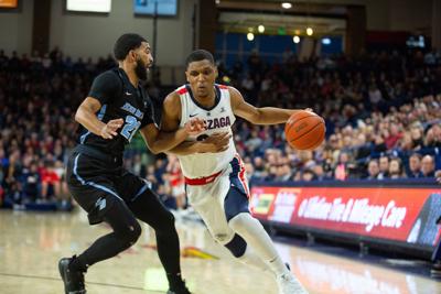 Men S Basketball Three Takeaways From Gu S High Flying Victory
