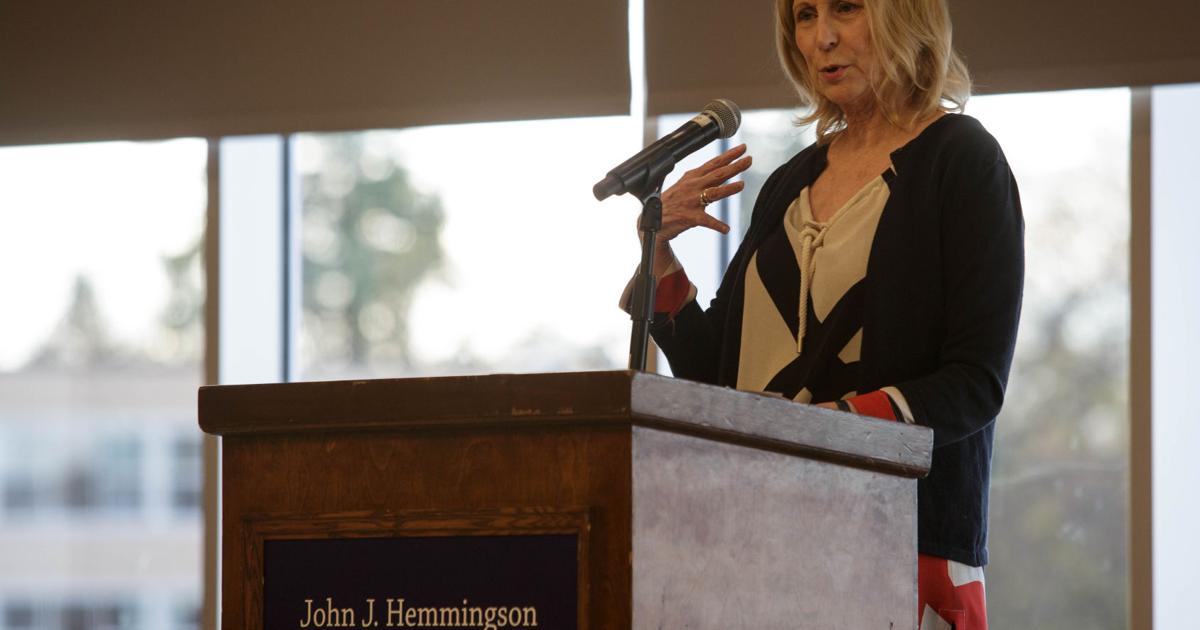 College Republicans bring Christina Hoff Sommers for equity feminism lecture