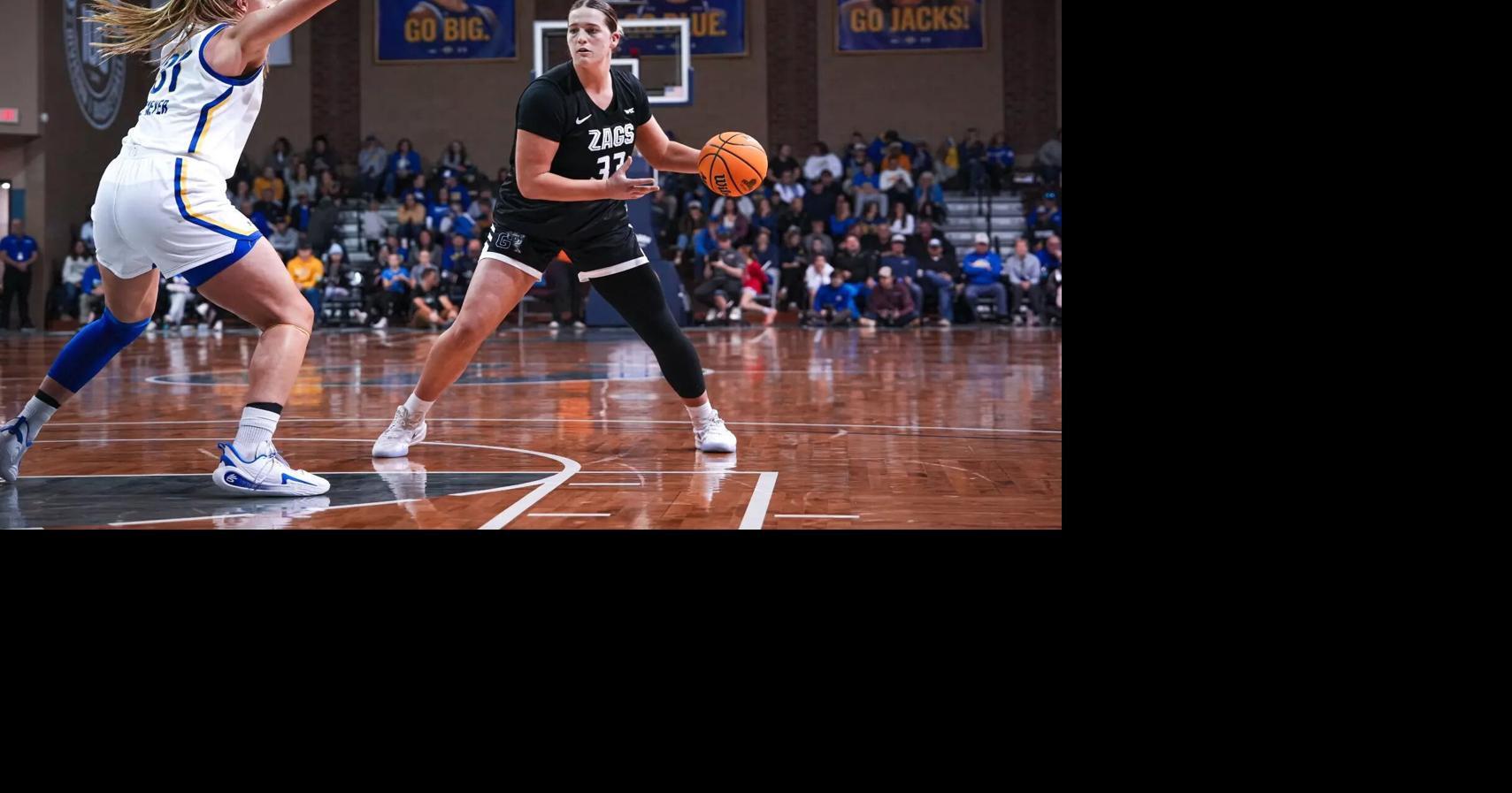 GU women's basketball loses third straight game, falls to South Dakota State