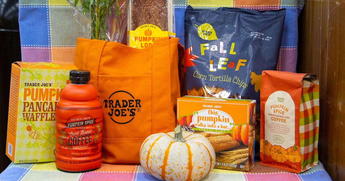 Trader Joe's has all the good food options for this fall season