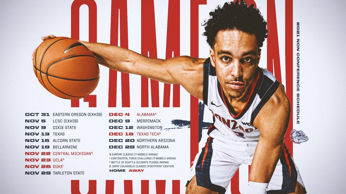 Gonzaga Basketball 2022 Schedule Men's Basketball Reveals 2021-22 Schedule Featuring Blue-Bloods | Sports | Gonzagabulletin.com