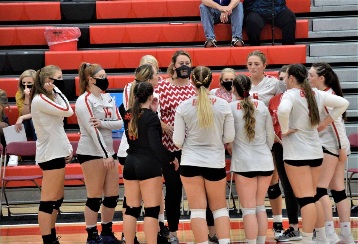 stepping up rebecca stearns takes the lead in volleyball brady bulletin gothenburgleader com rebecca stearns takes the lead in