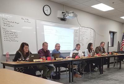 Board elects officers and discuss new superintendent search