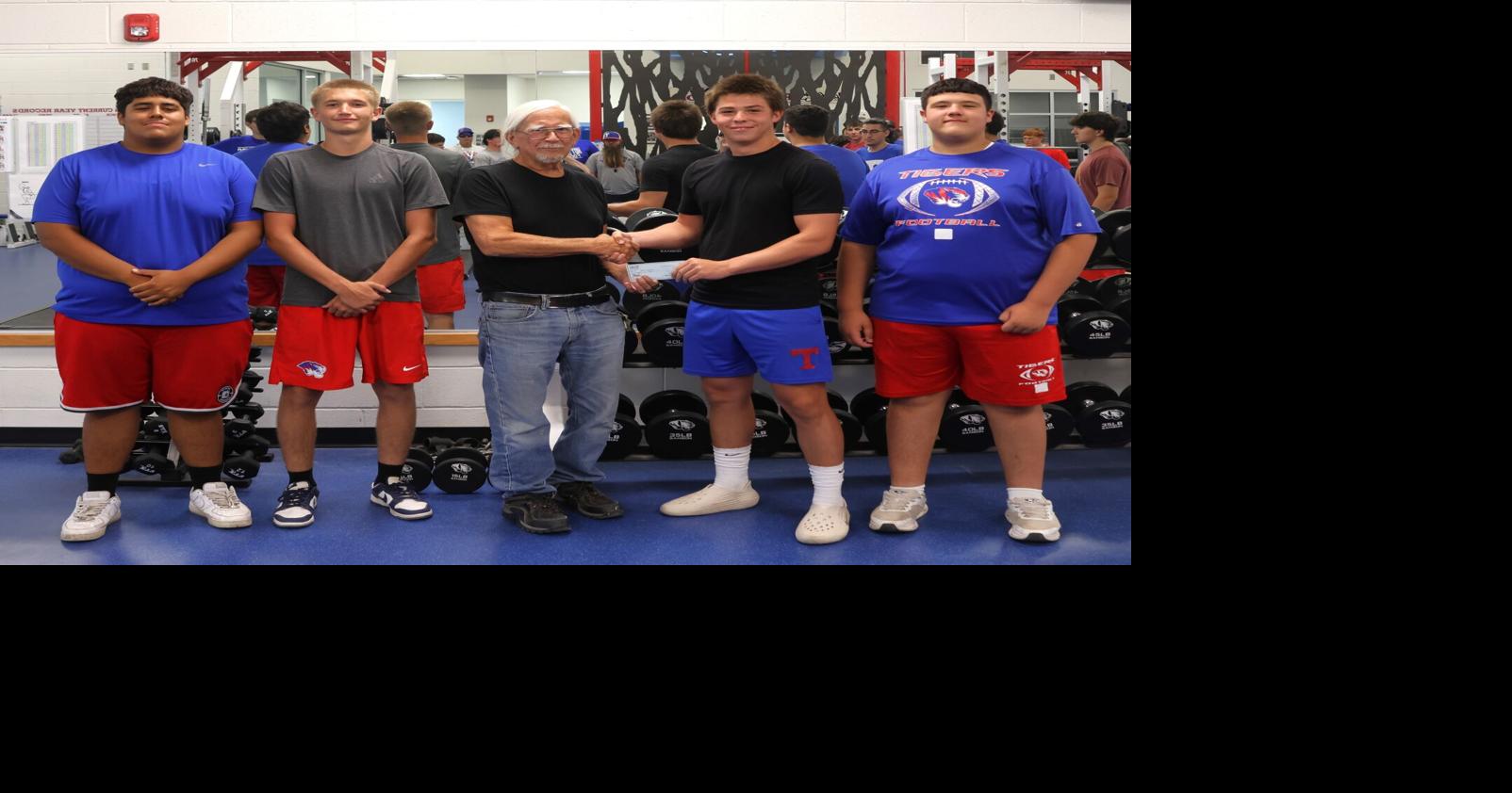 Tiger Football Receives We Are Tigers Donation