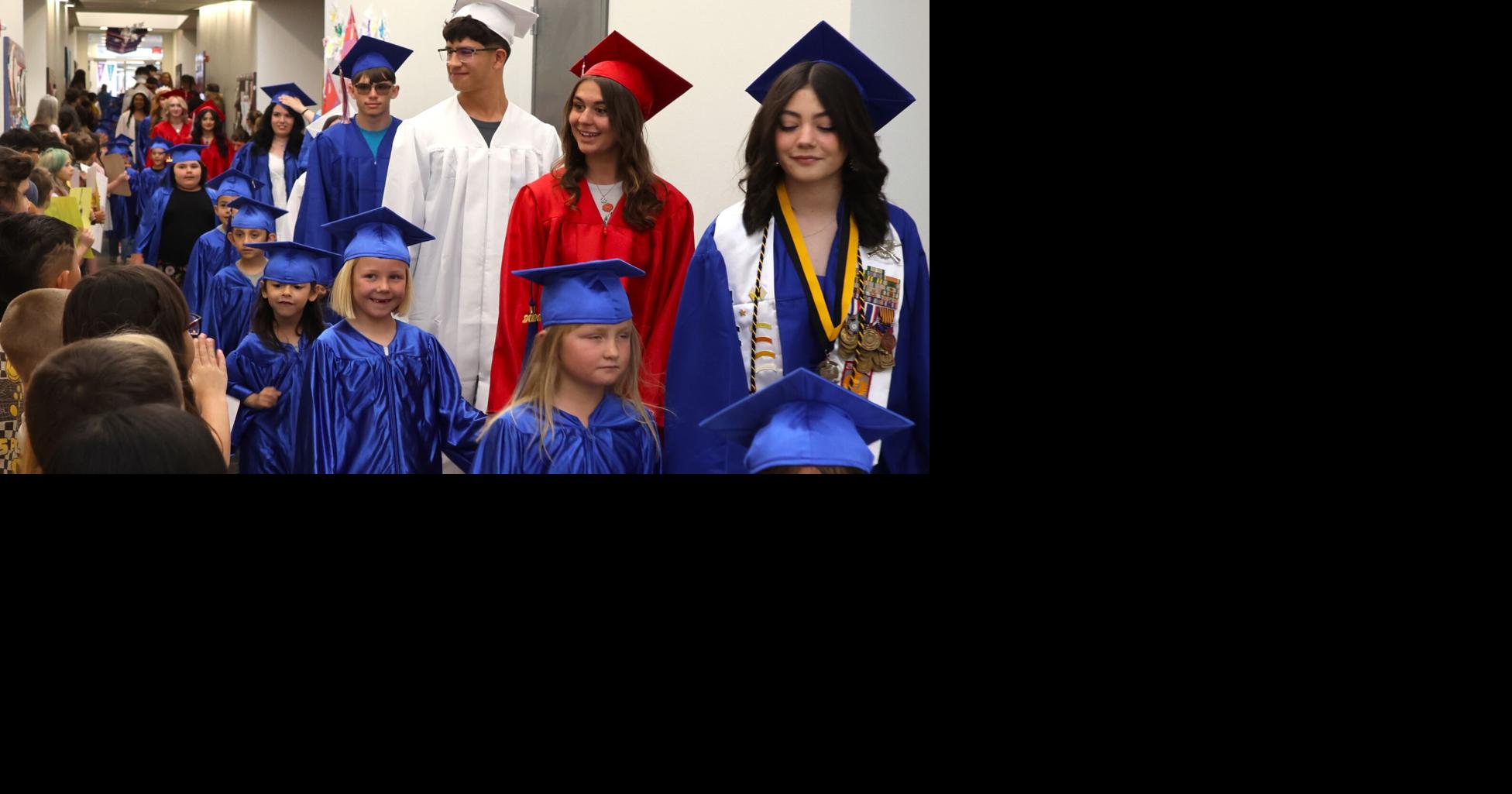 WALKING THE HALLS - Class of 2024 Kicks Off Graduation Month | News ...
