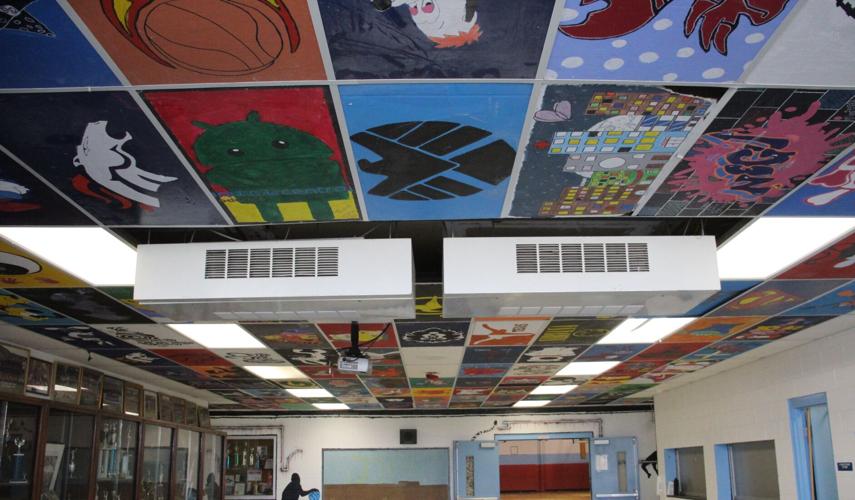Ceiling Art At HSHS: Part Two - The Old Gym and Others