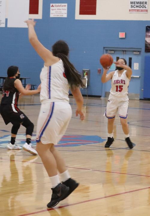 Tiger Girls Basketball Home Opener 25