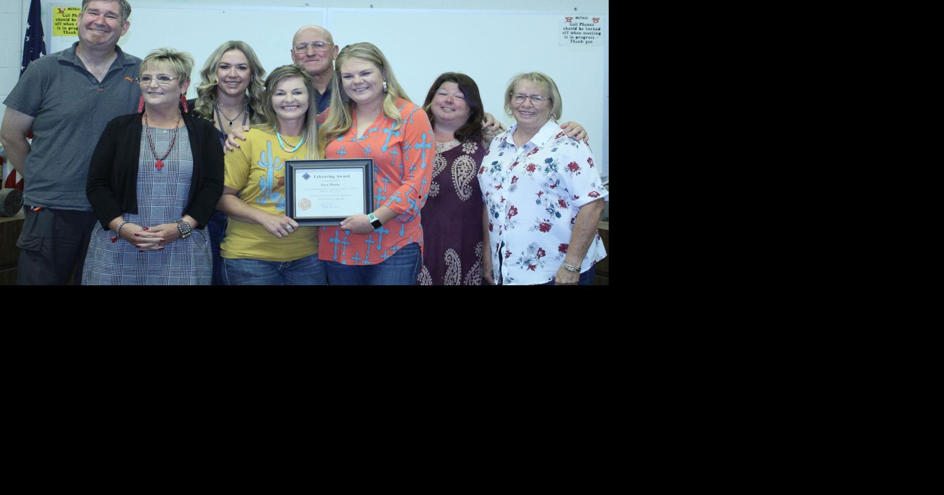 Truth or Consequences City Mayor Presents Lifesaving Award News