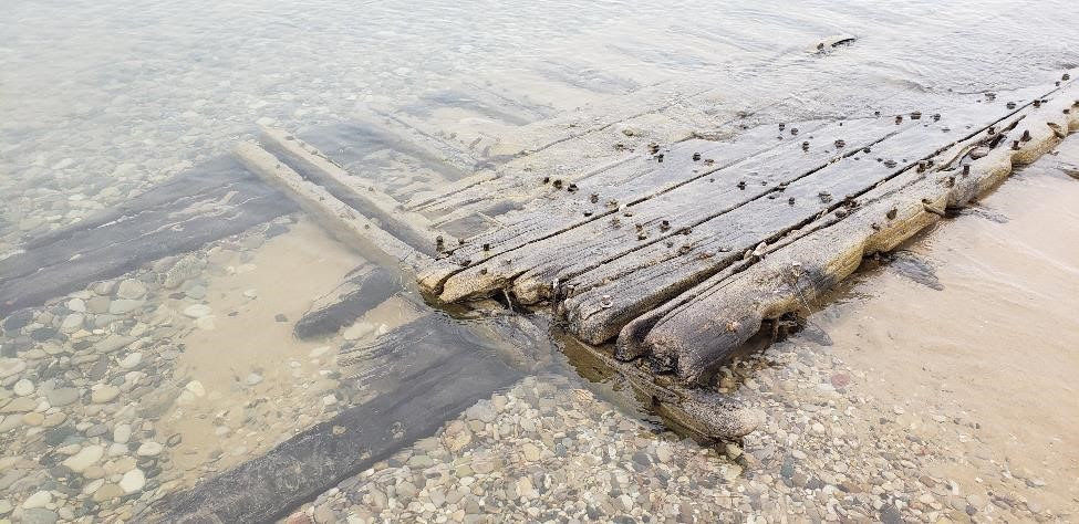 New shipwreck remains revealed in Ludington | History ...