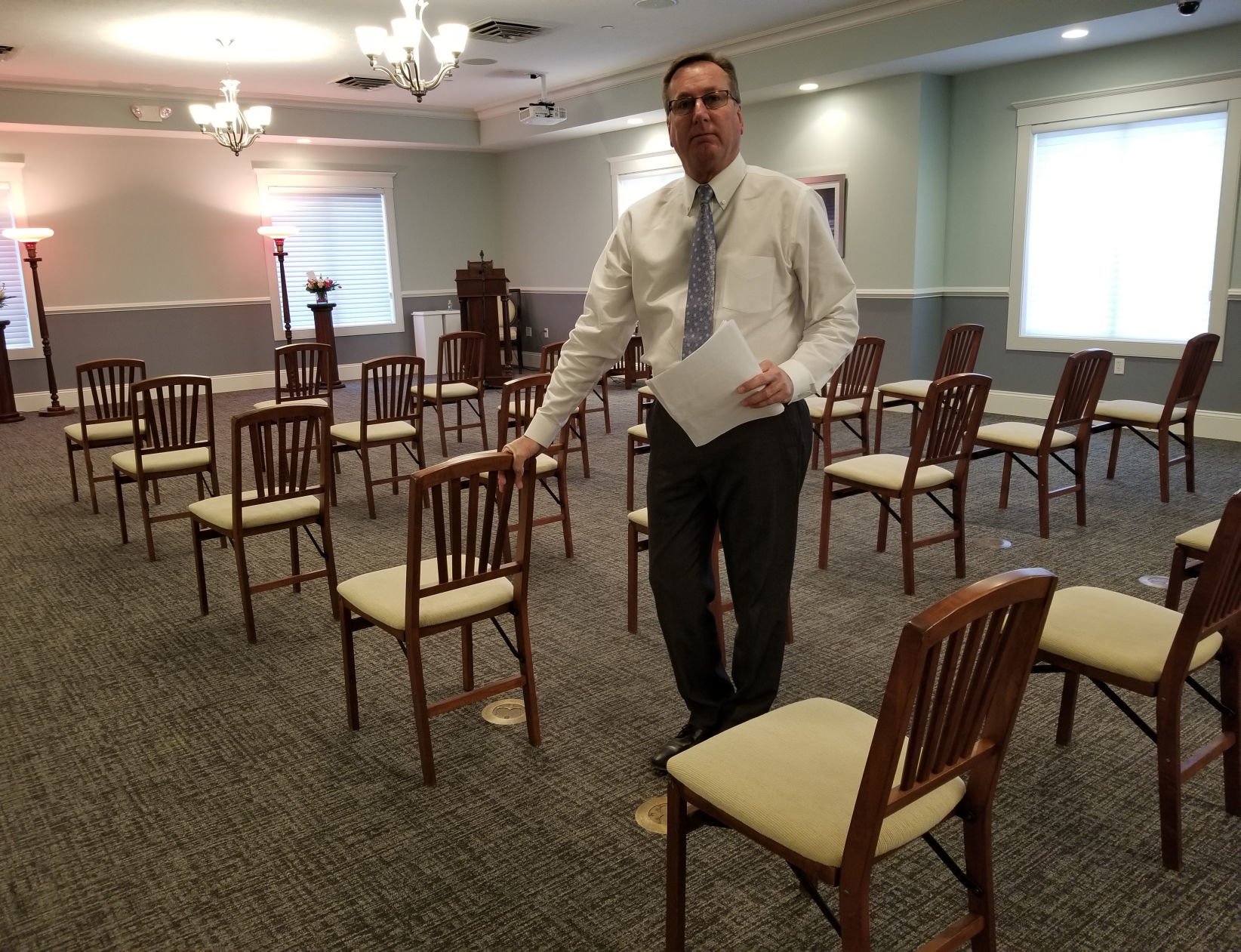 funeral home chairs