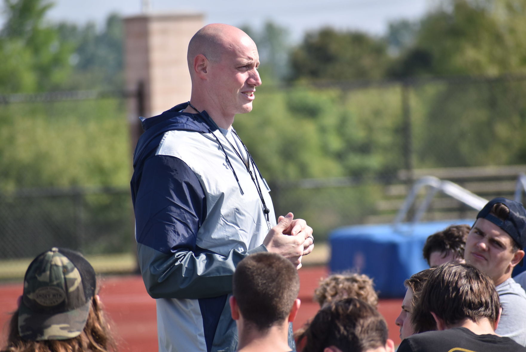 All in': New GH football coach Andrew Biedenbender now fully