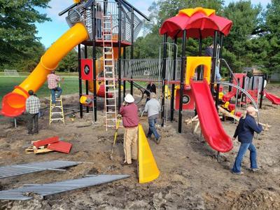 Fire barn playground is now open