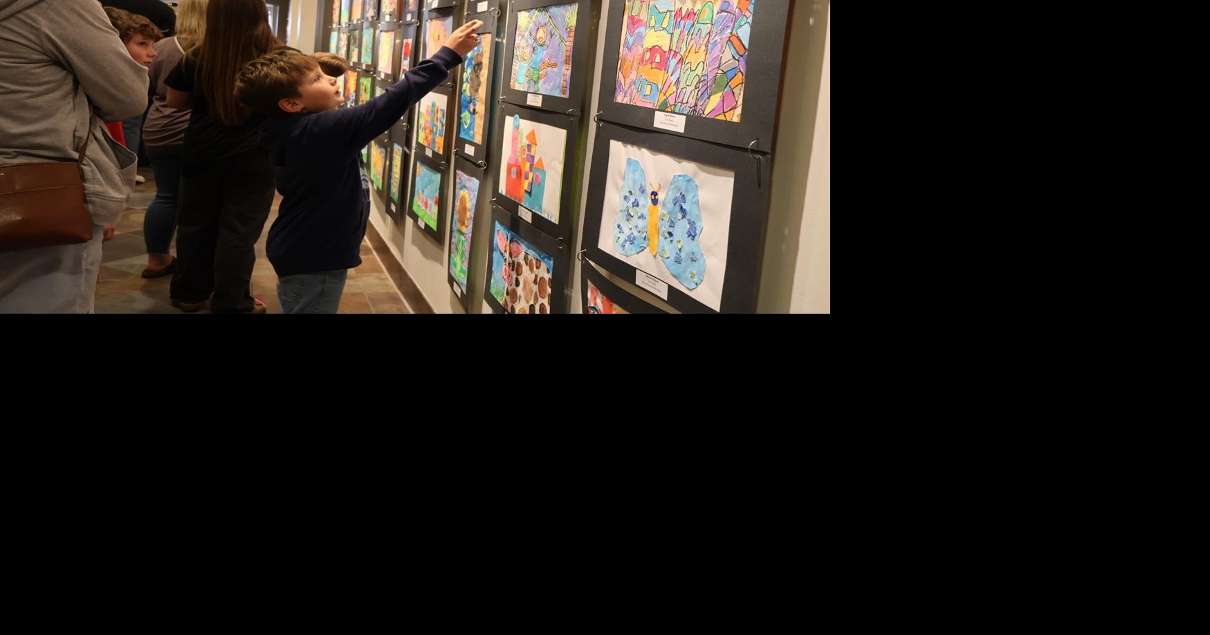Elementary artists show their talents at annual GHAPS art show ...