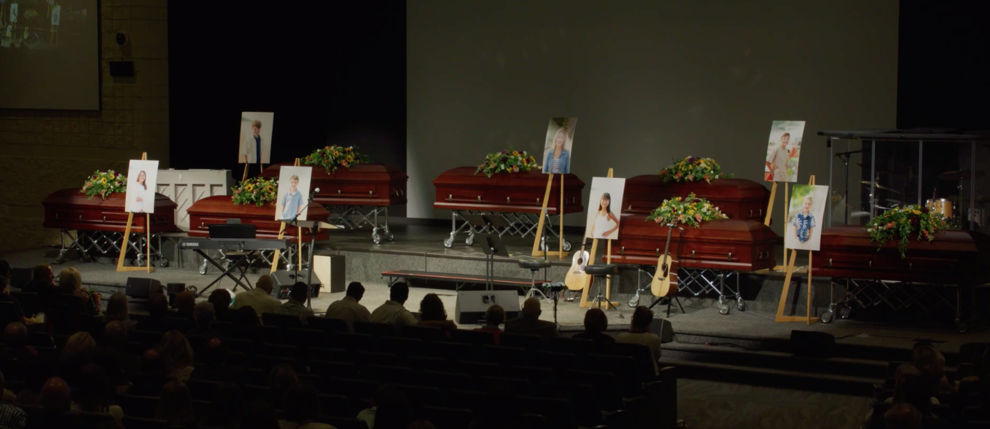 Light shines through darkness as Karolkiewicz family laid to rest