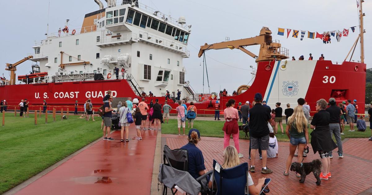 Grand Haven welcomes Coast Guard cutters, despite canceled Parade of Ships