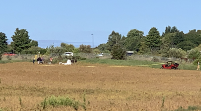 zeeland crash township plane officials investigate morning saturday