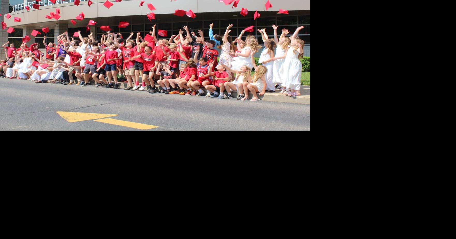 Jeffers 4th-graders mark final day in elementary school with graduation