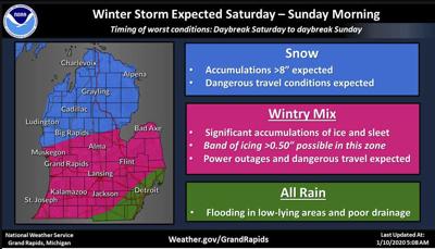 Winter Storm Warning Issued Through Sunday Morning Local News