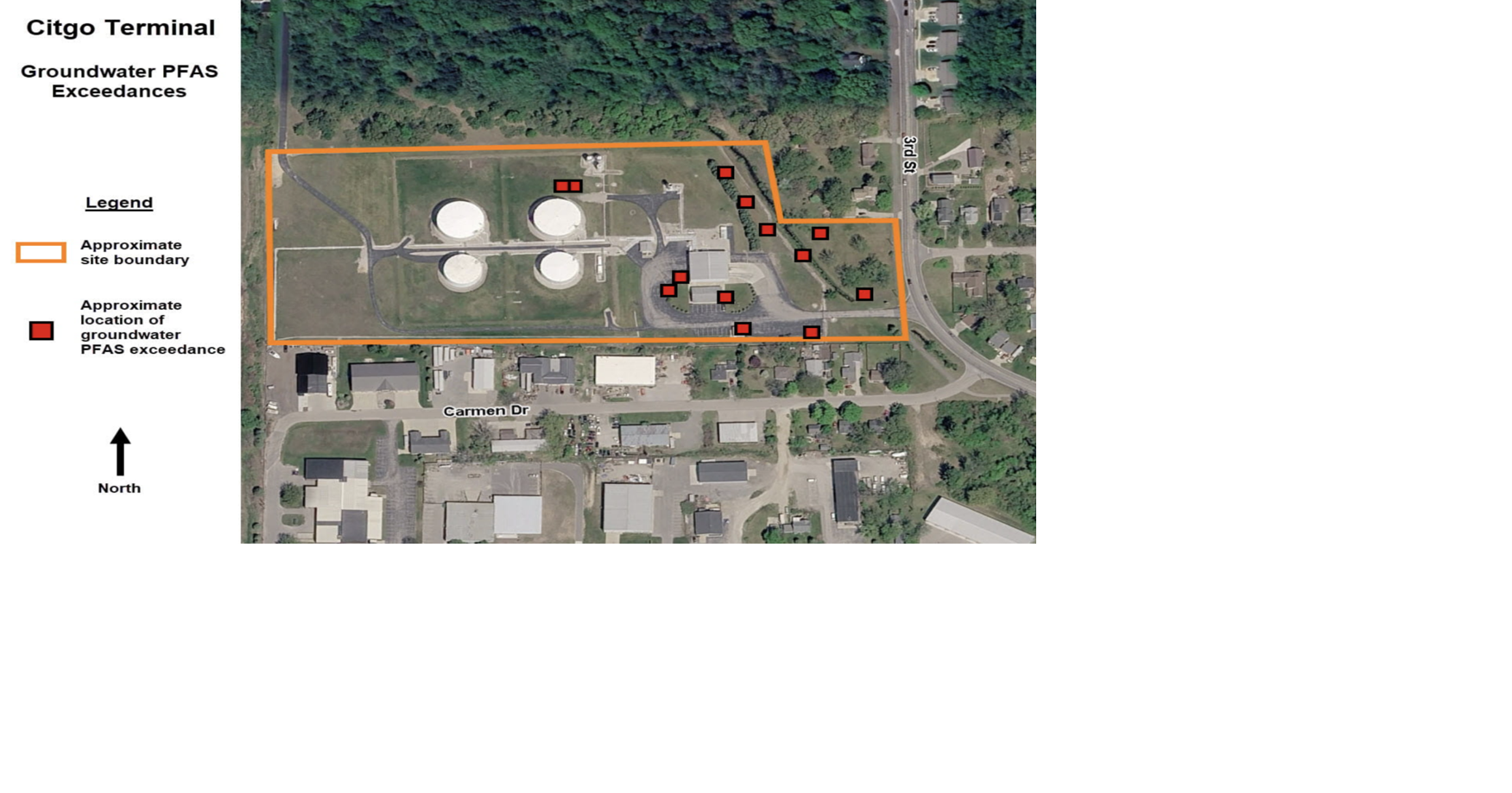 Ferrysburg Citgo terminal declared PFAS Contamination Site ...