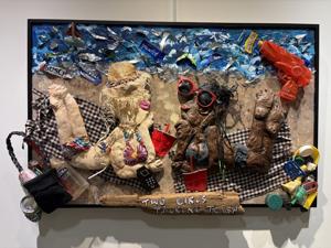 Art Your Trash transforms shoreline litter into inspiring art