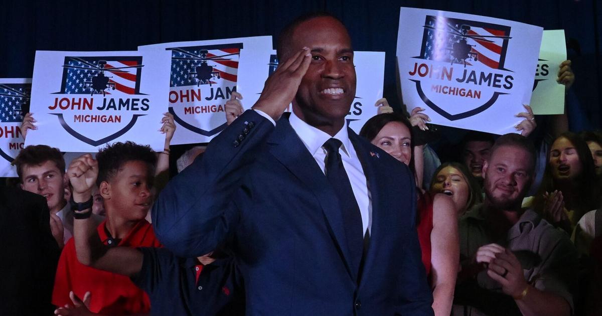 Jodelyn Lettering Jocelyn Benson, John James win Michigan governor primaries | Elections ...