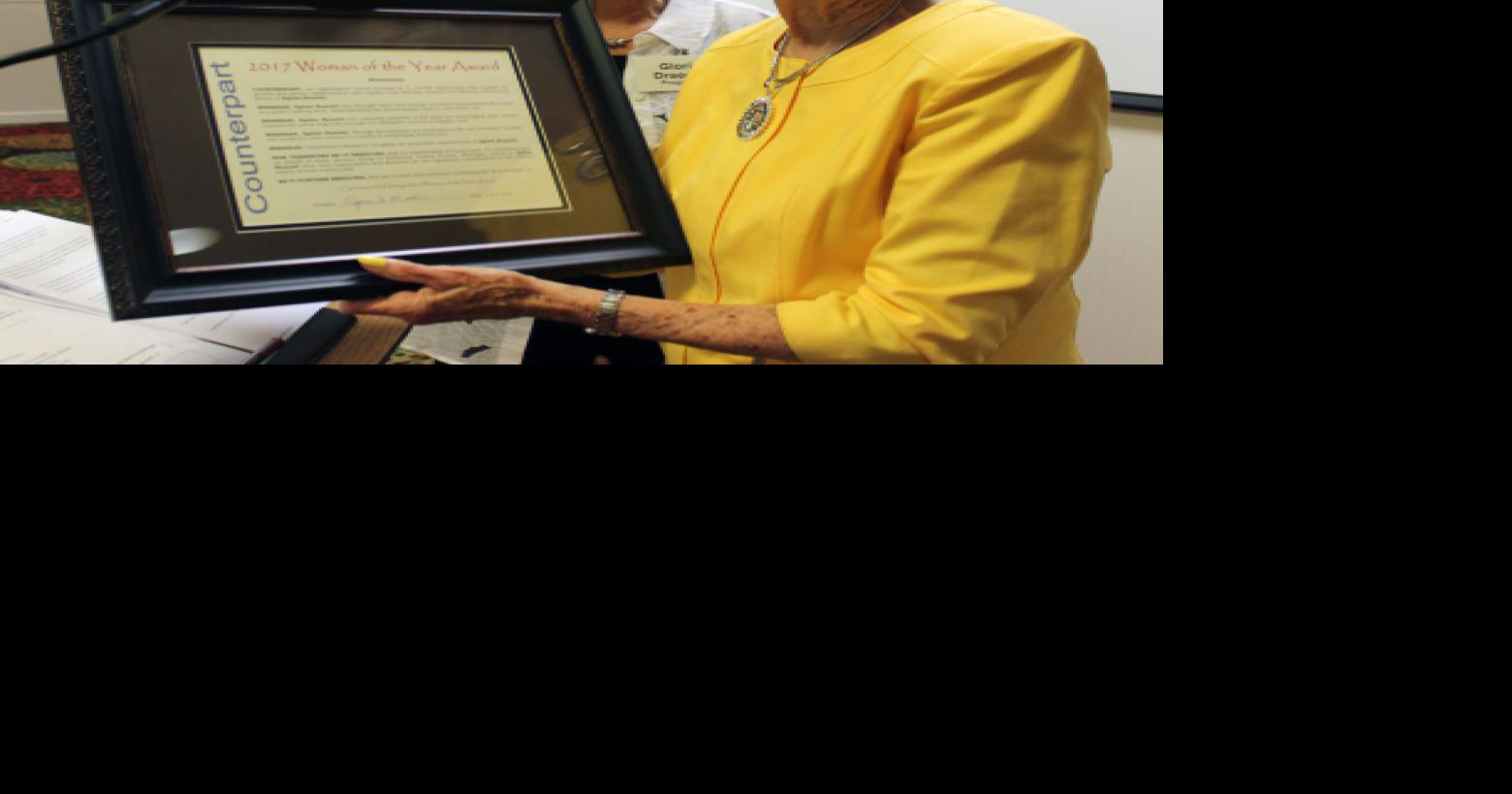 Ruscett honored as Woman of the Year | Local News | grandhaventribune.com