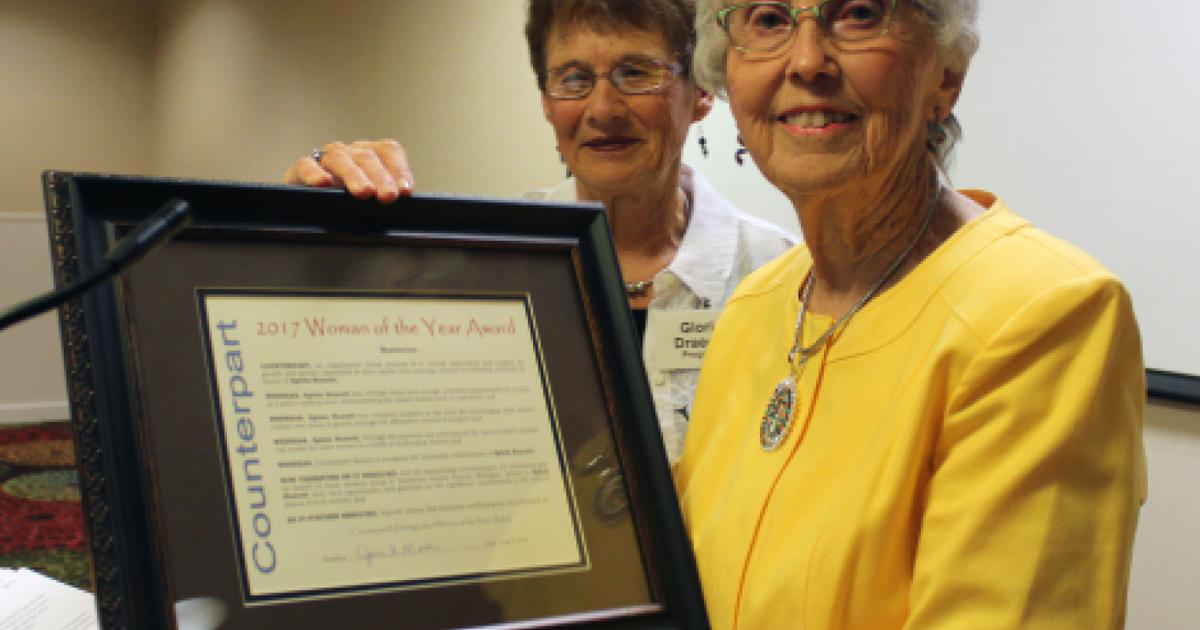Ruscett honored as Woman of the Year | Local News | grandhaventribune.com