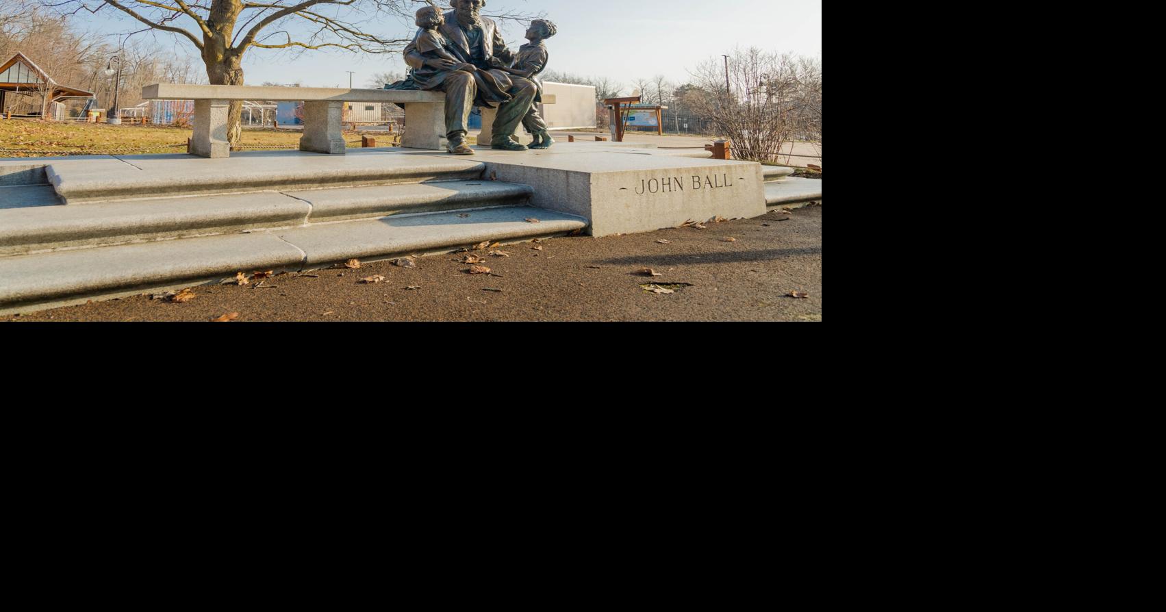 John Ball statue moving to make way for future habitat construction