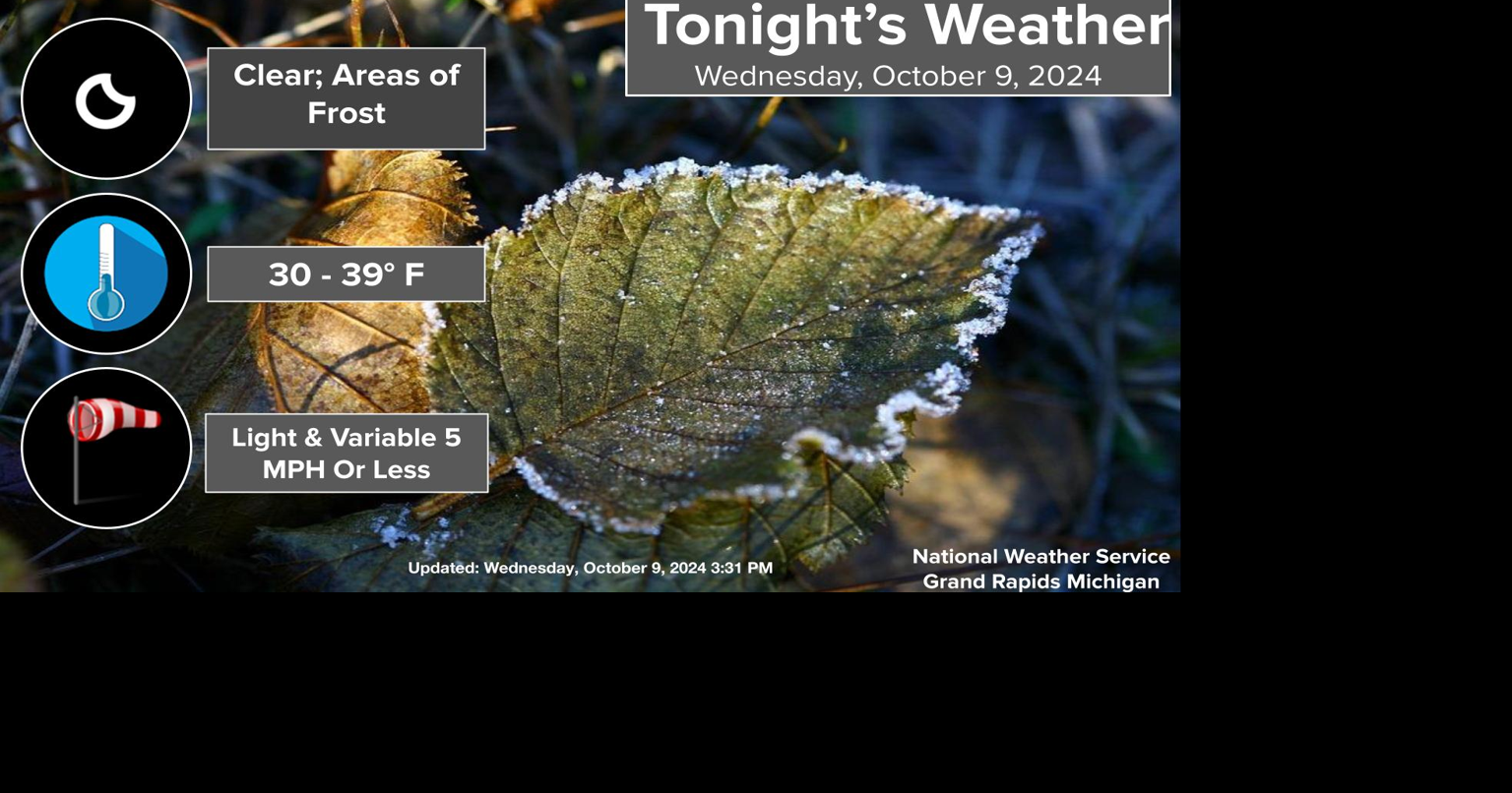 Frost advisory for early Thursday | Agriculture | grandhaventribune.com