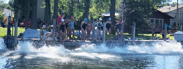 Slhs Swim Team Uses Spring Lake Bayou For Swim Practice Swimming And Diving