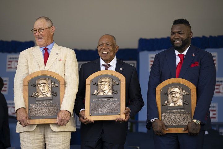 David Ortiz joins Hall of Fame parade in Cooperstown