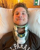 'It's a battle': After major spinal injury, SLHS senior focuses on recovery