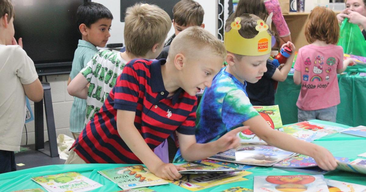 Reading Program Pto Griffin PTO gets students ready for summer reading | Education ...
