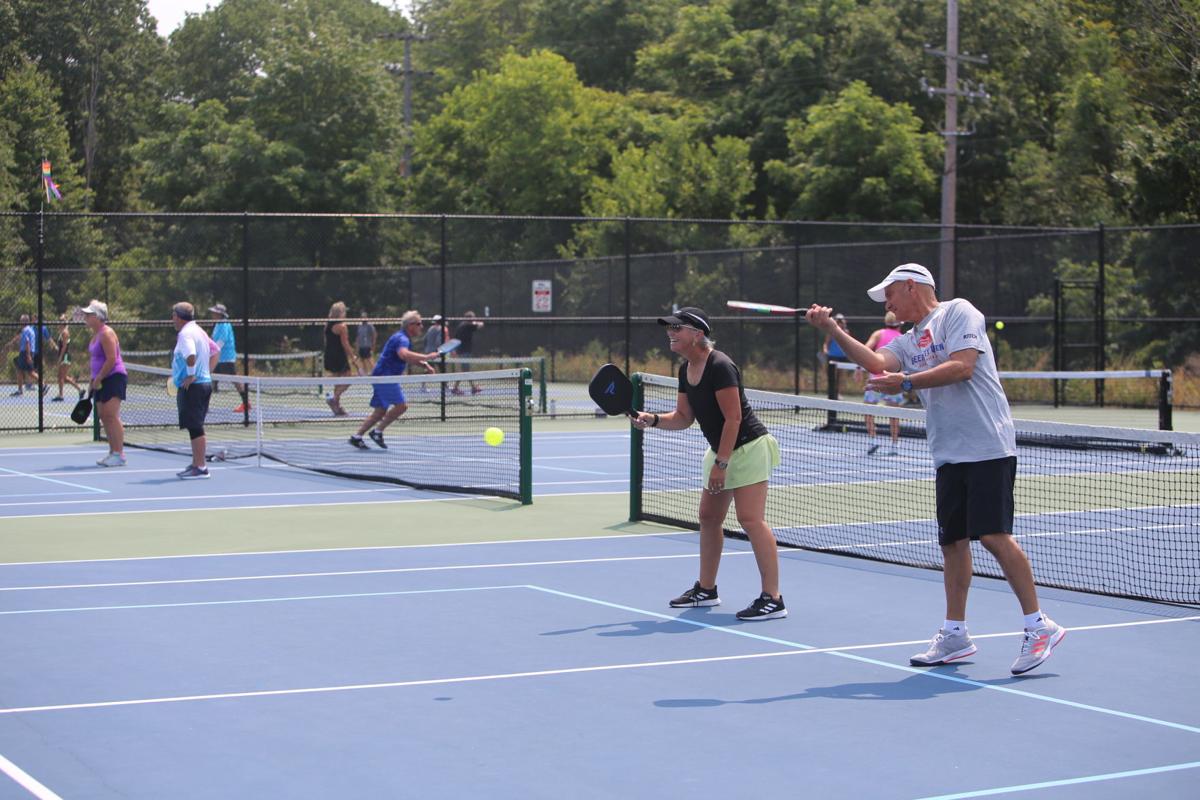 Pickleball tournament packed with players on Senior Day Sports