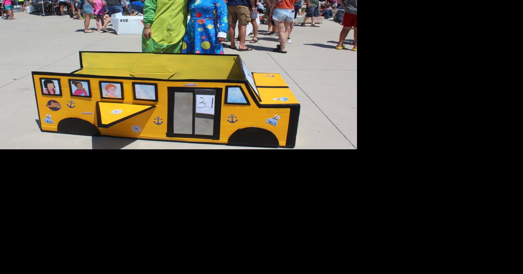 Fierce, fun competition at annual Cardboard Boat Race | Fairs ...