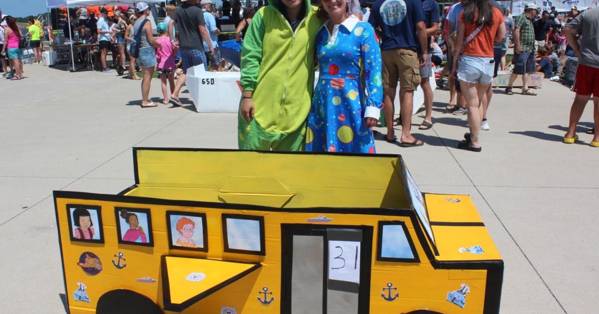 Fun Comption Fierce, fun competition at annual Cardboard Boat Race | Fairs ...