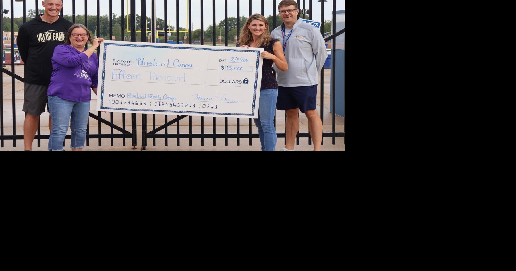 'The whole night was about more than just football': Community raises $15K for Bluebird Family Camp