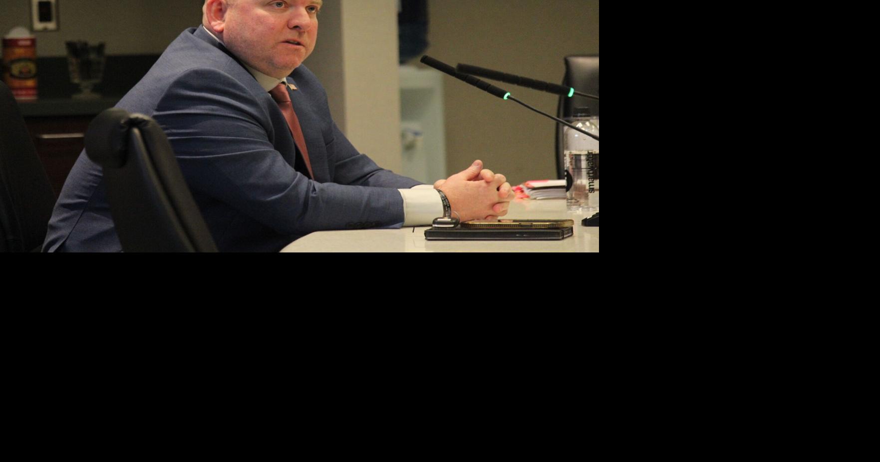 Commissioners pause to consider next steps following interview for county administrator