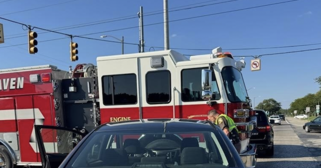 GHDPS fire truck struck by suspected drunk driver | Fire & EMS ...