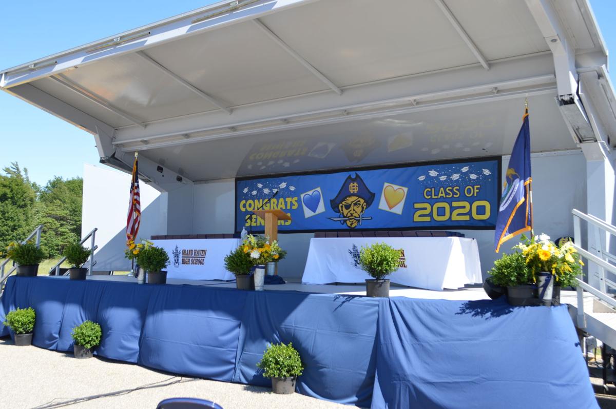Grand Haven High School seniors celebrate graduation Multimedia