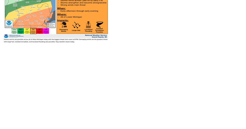 Severe thunderstorm watch in effect - Vimarsana News