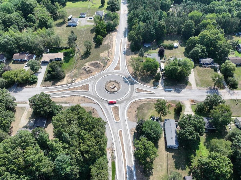 Roundabout at Lincoln, 144th nears completion
