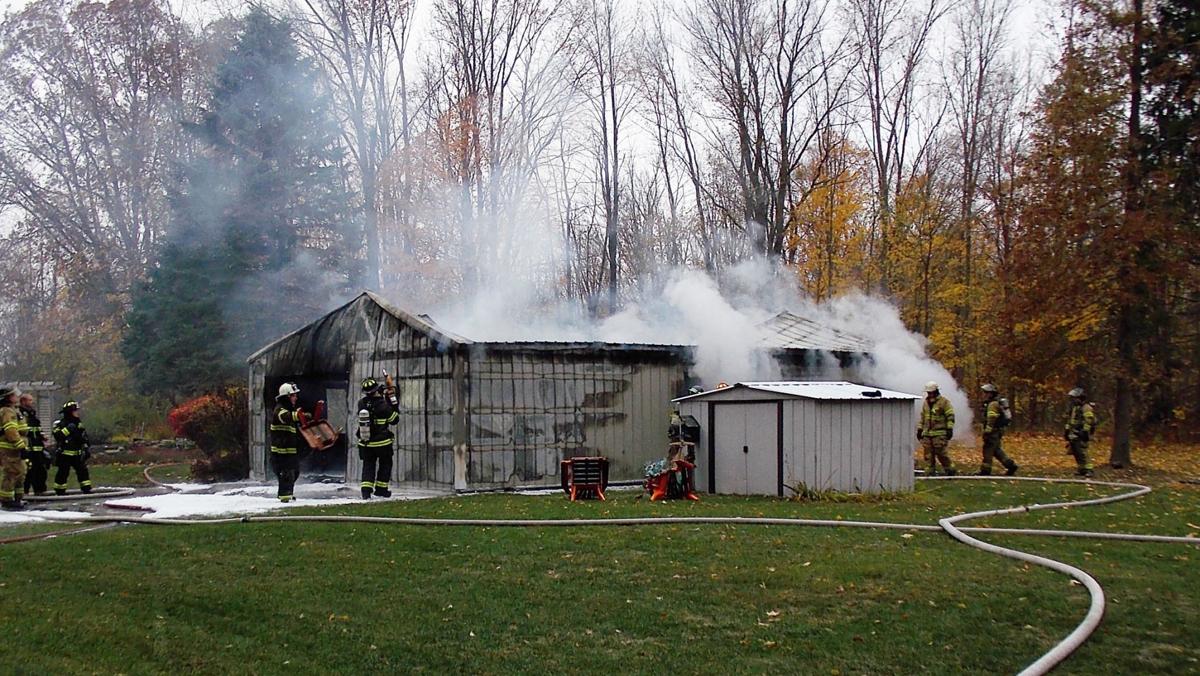 Fire destroys pole barn Sunday morning in Robinson Township Local News