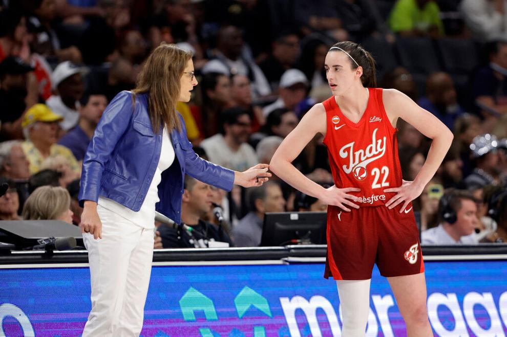 Silver says Caitlin Clark has become a 'political football'amid WNBA officiating debates