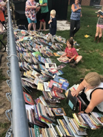 Community members find new homes for books found in school recycling bin
