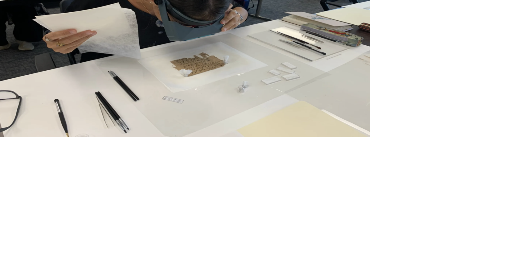 Inside U-M’s rare program to save ancient texts | History ...
