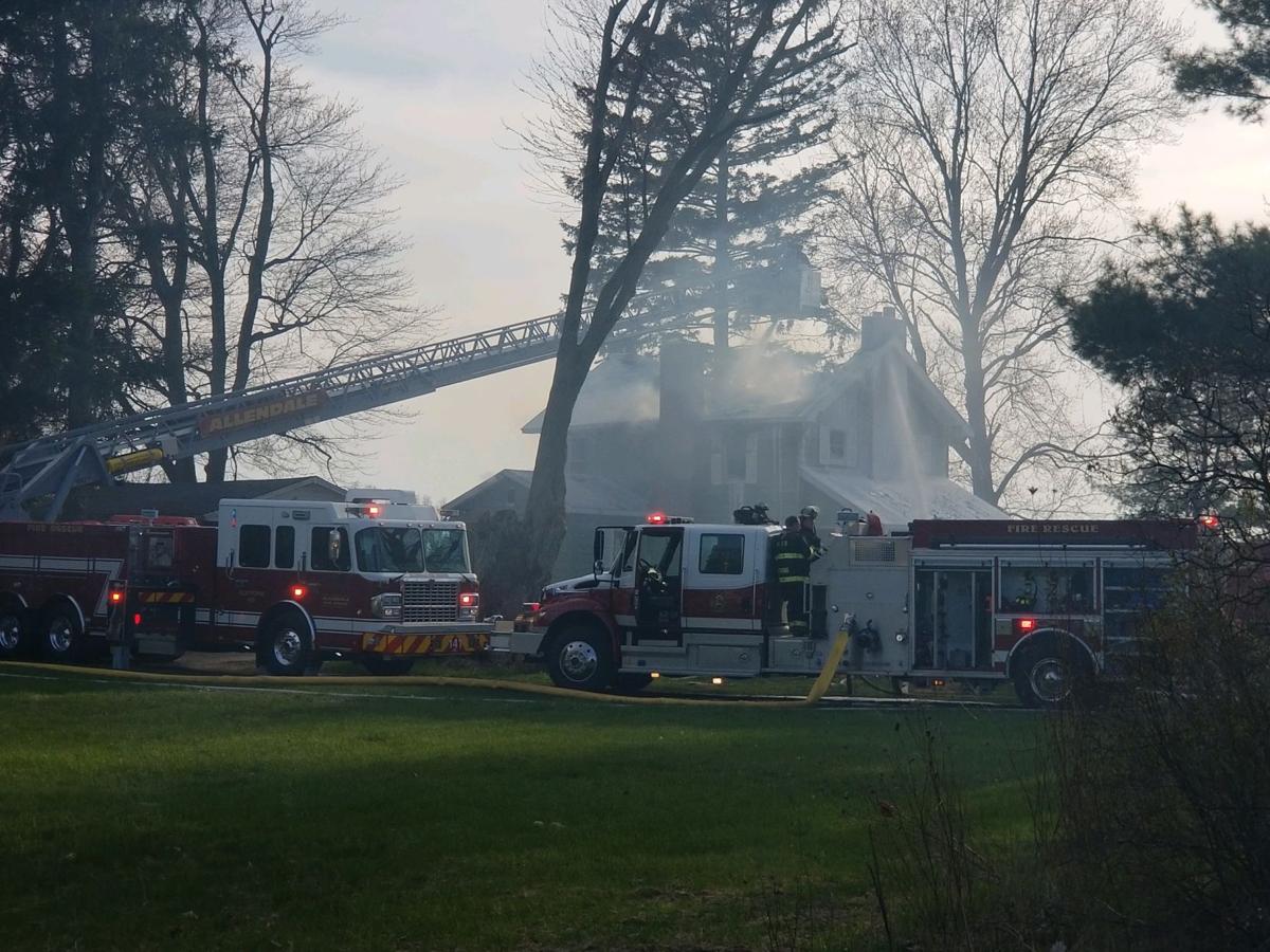 Crews battle house fire in Robinson Township Fire & EMS