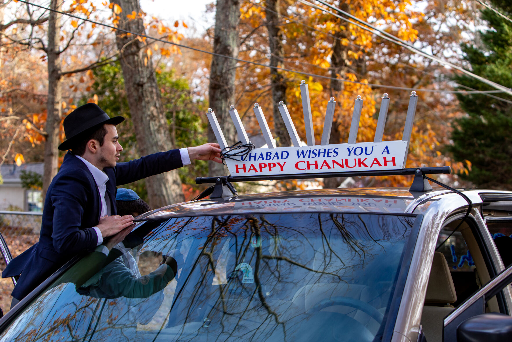 Hanukkah deals car decorations